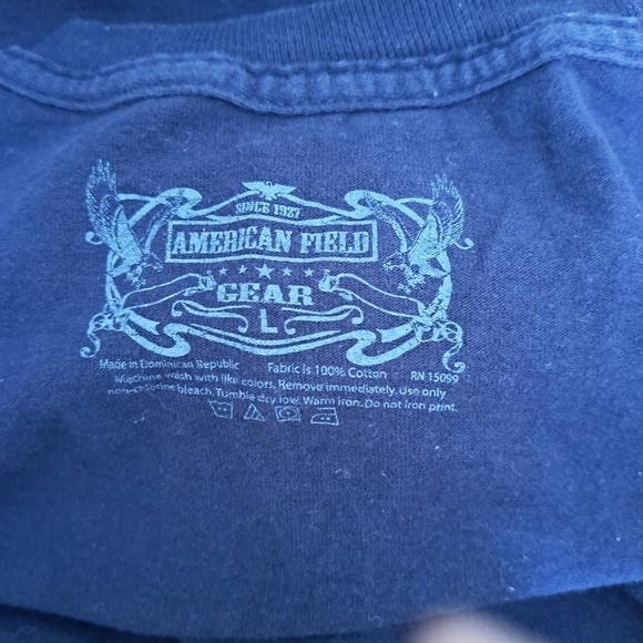 American Field large  T-shirt size large 5/$25 - Picture 3 of 3